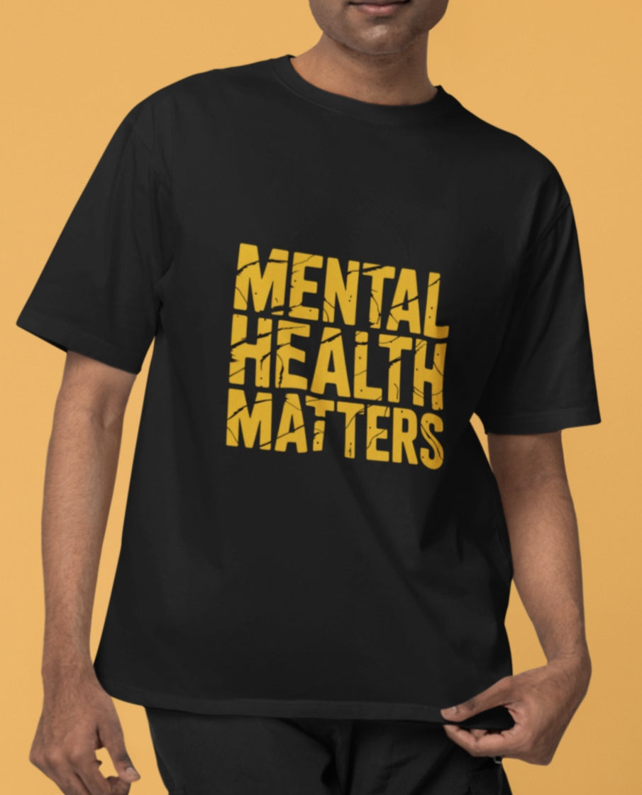 Mental Health Matters-Grunge-T-Shirt
