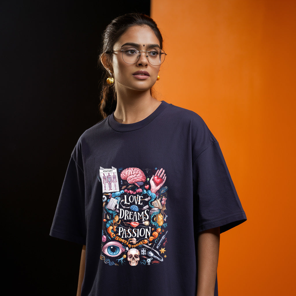 MEDIC'S JOURNEY OVERSIZED TSHIRT