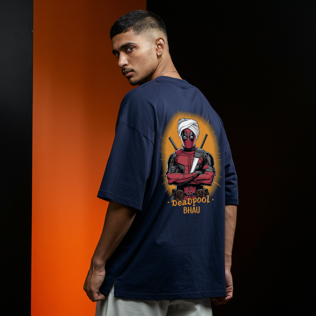 Deadpool "BHAU" OVERSIZED-T-Shirt