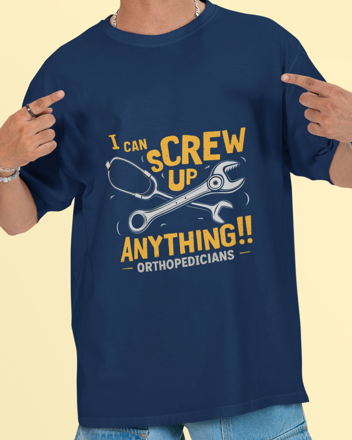 Ortho's Fun-Premium Oversized T-shirt