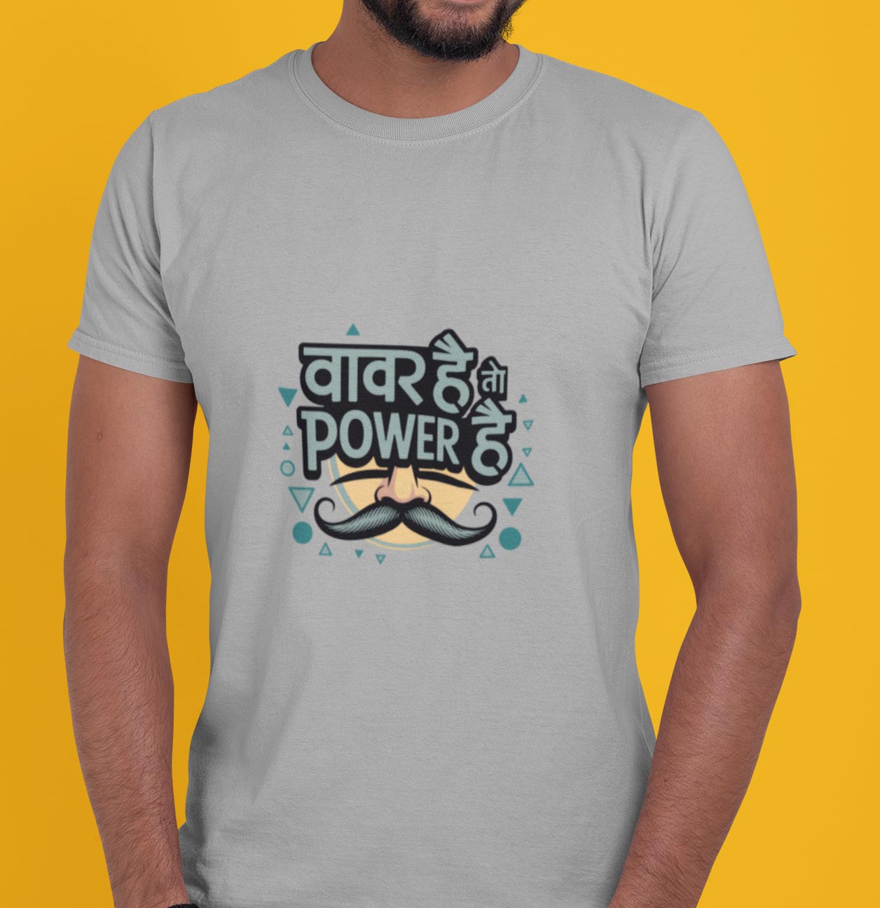 Vavar hai to POWER hai-Varhadi vibe-T-Shirt