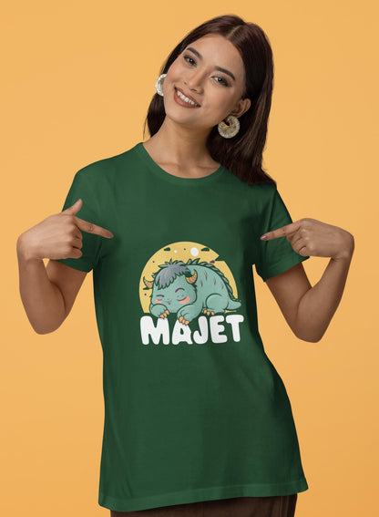 Majet-Varhadi vibes -Olive green T-Shirt
