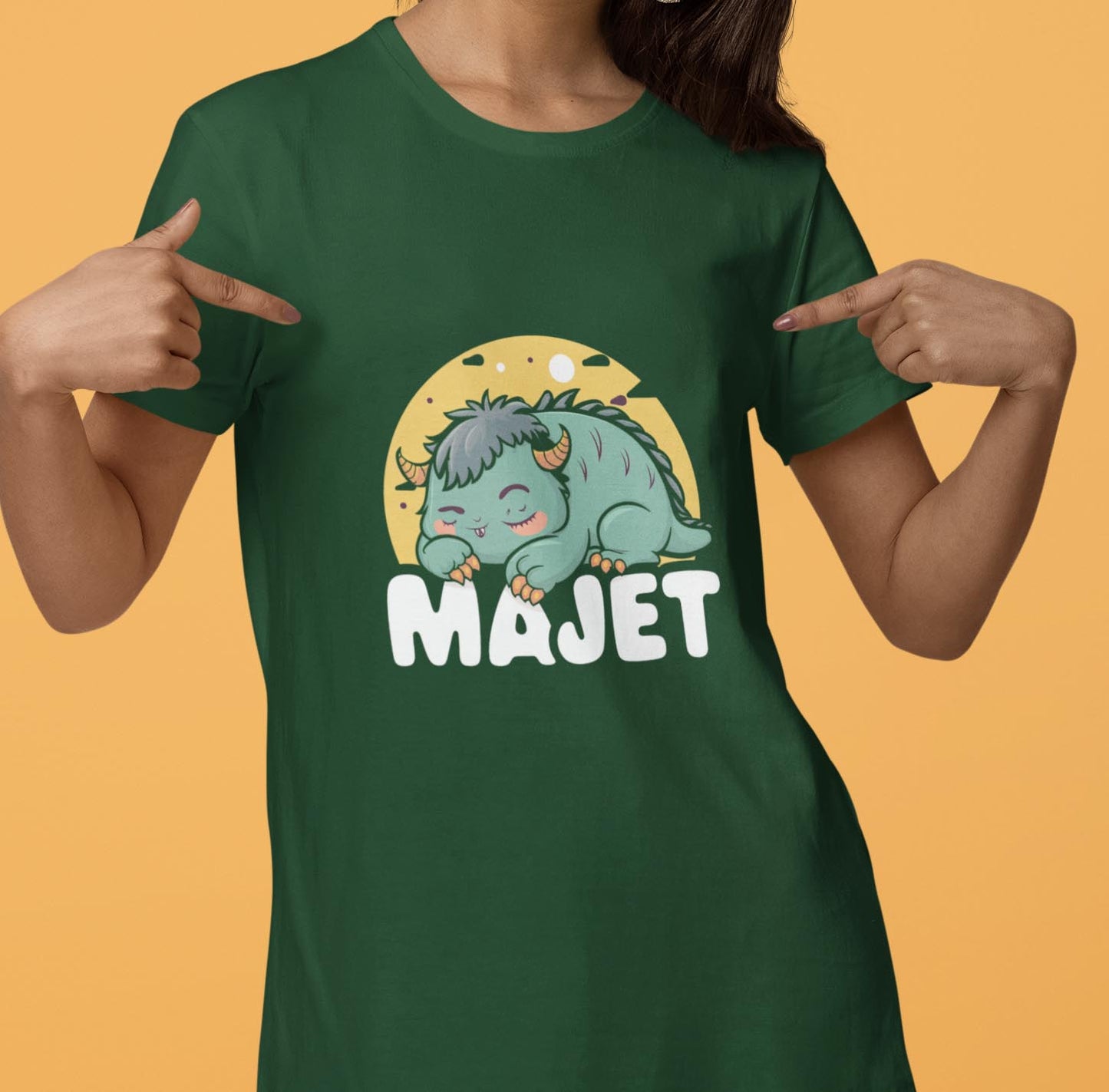 Majet-Varhadi vibes -Olive green T-Shirt