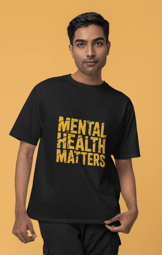 Mental Health Matters-Grunge-T-Shirt