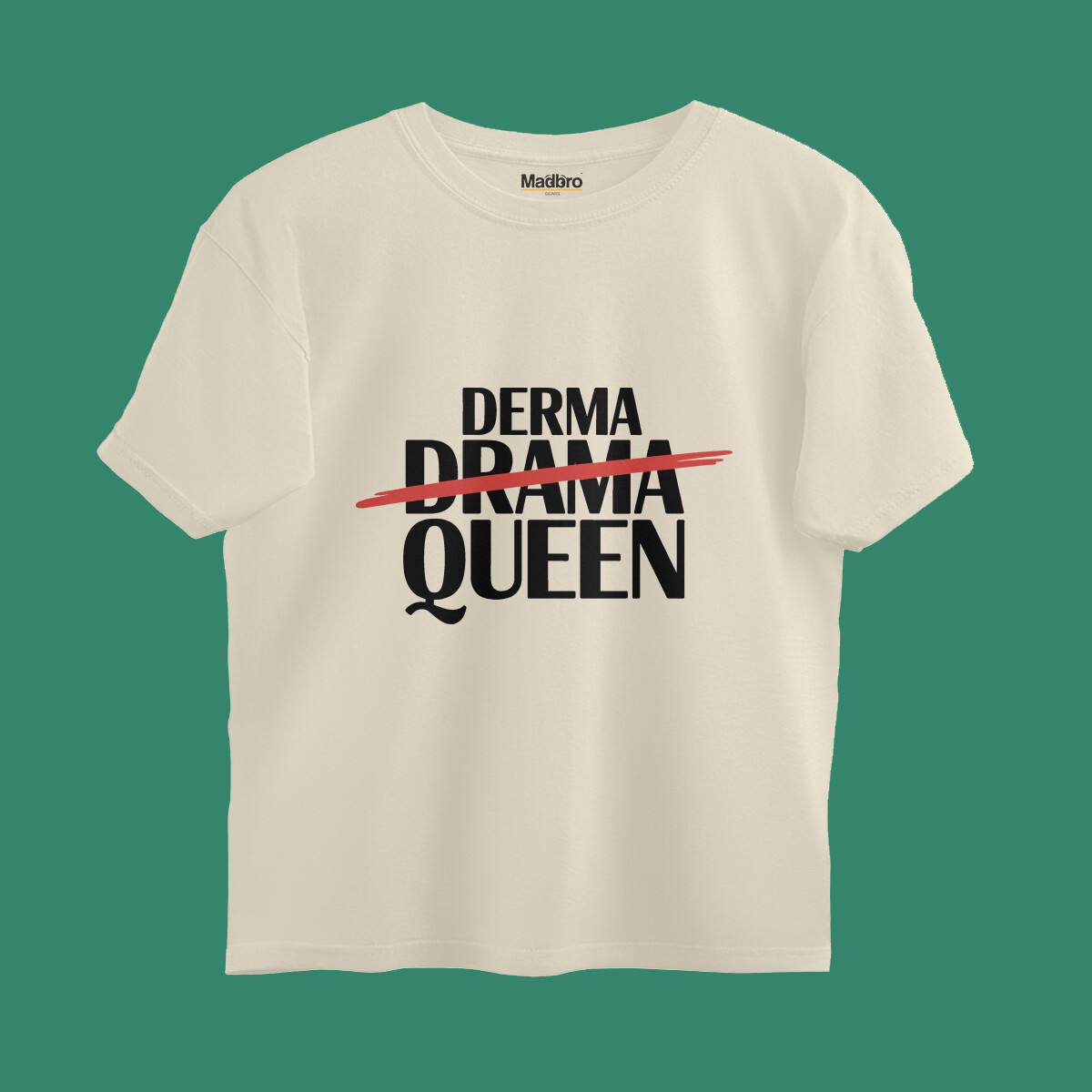 DERMA QUEEN-Oversized T-Shirt
