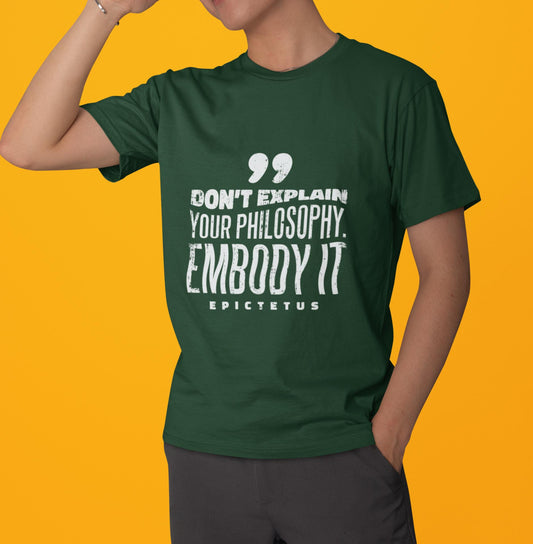 PHILOSOPHY -QUOTE -TSHIRT
