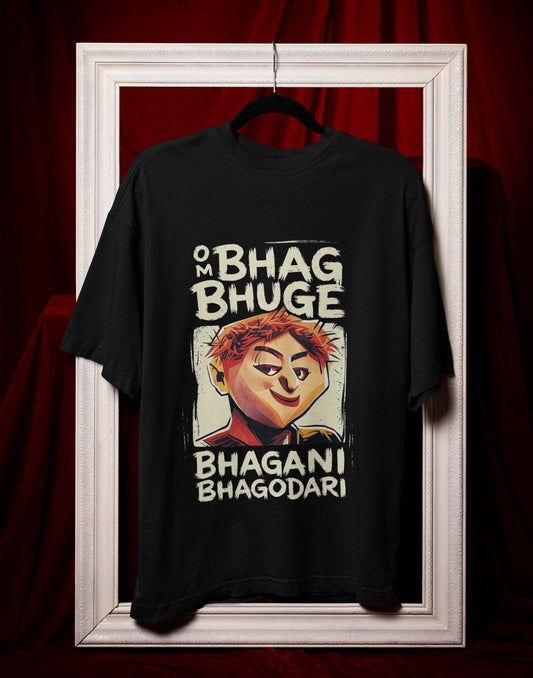 Tatya Vinchoo's Bhoot mantra-Oversized T-Shirt