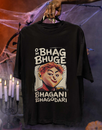 Tatya Vinchoo's Bhoot mantra-Oversized T-Shirt